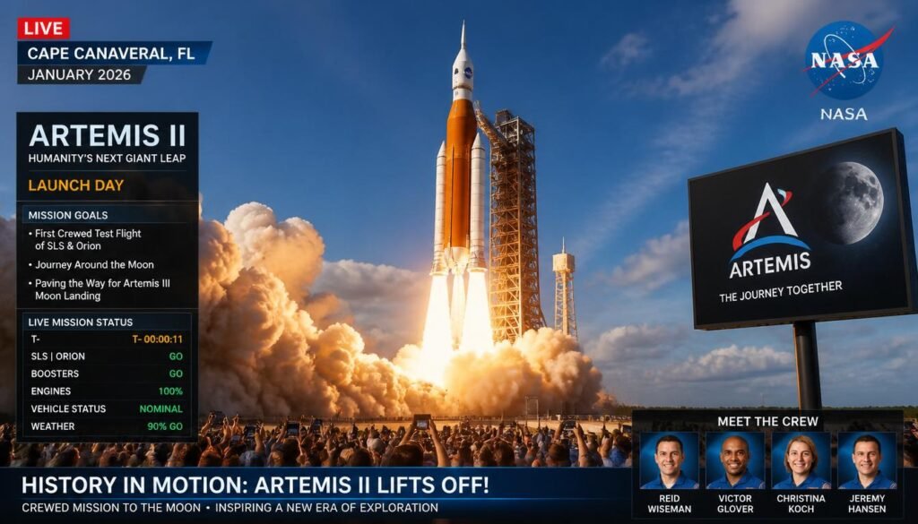 Artemis II Launch Day