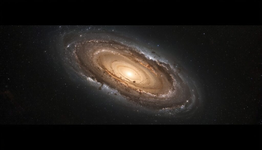 The Hubble Sombrero Galaxy Image