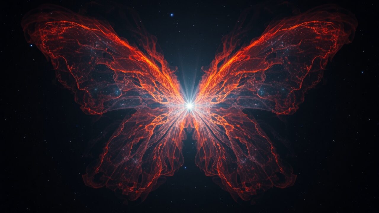 Hubble Butterfly Nebula Photos