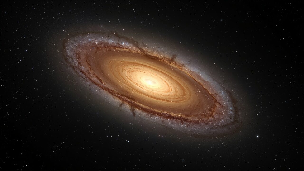 The Hubble Sombrero Galaxy Image